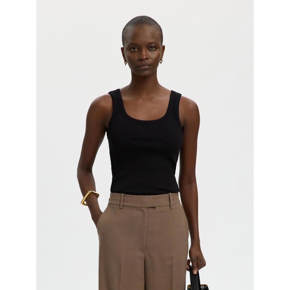 Selected Anna U-Neck Tank Top